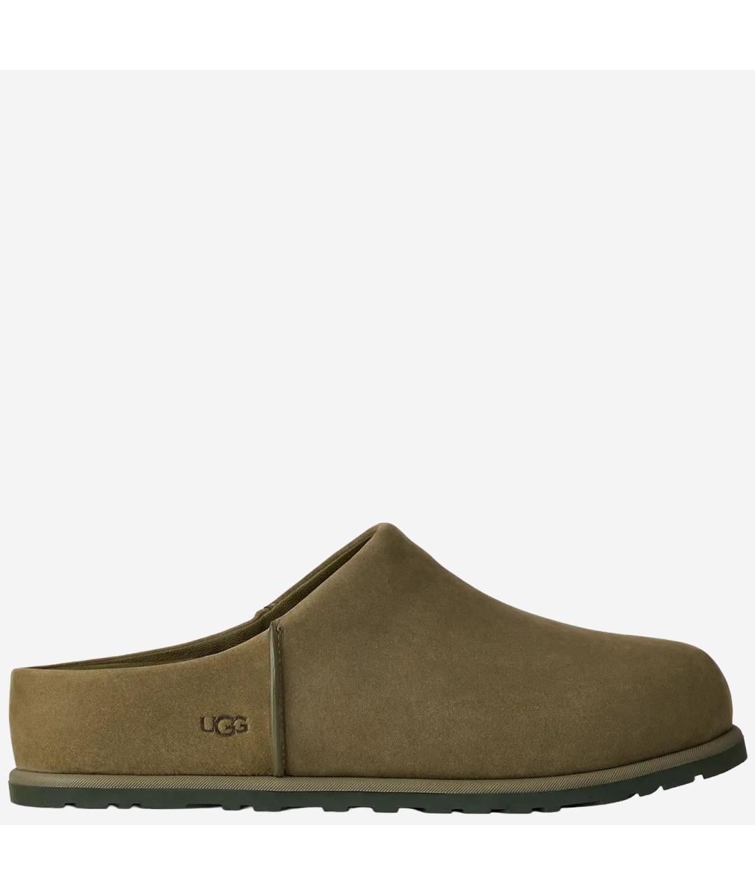 UGG AUSTRALIA Хаки замшевые низкие ботинки, фото 6
