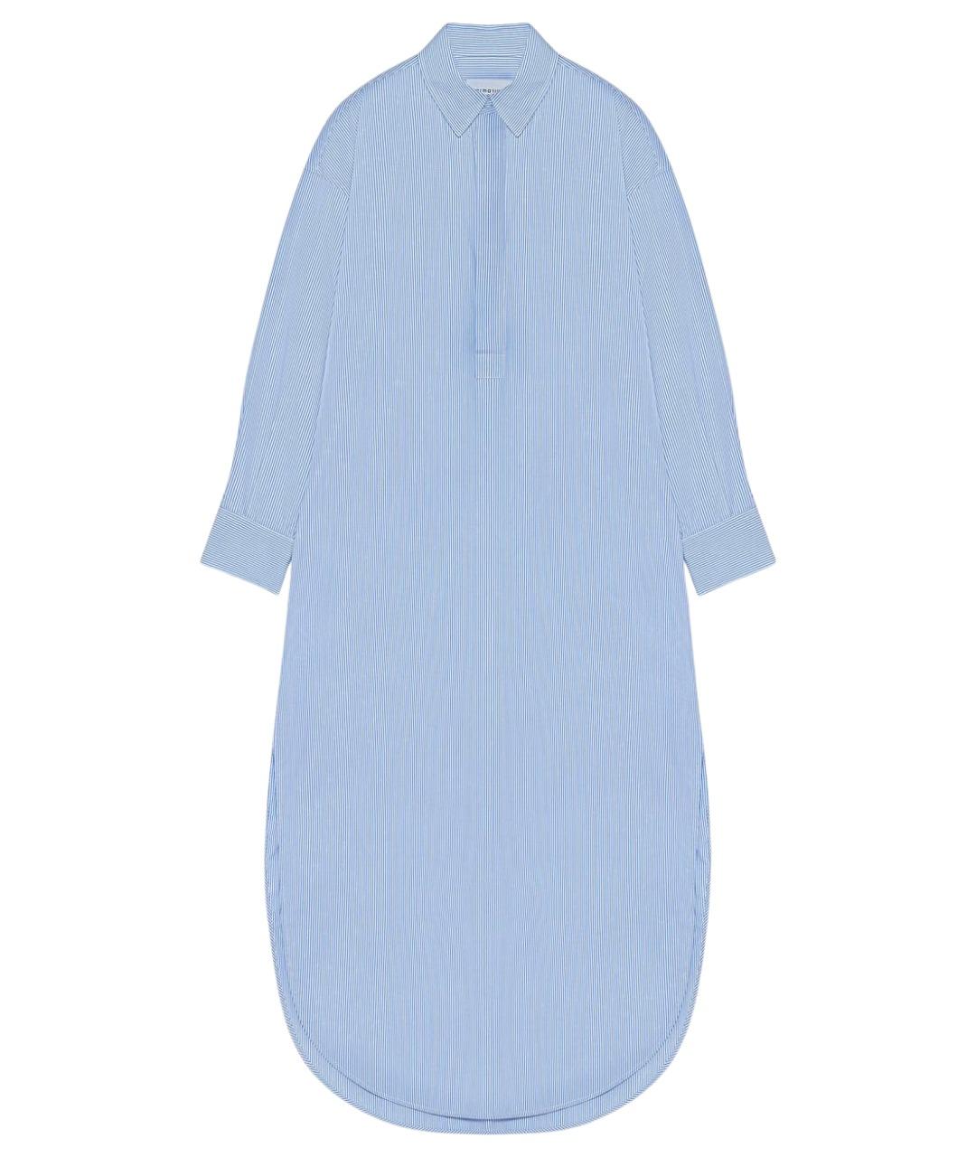 ARMARIUM Голубое хлопковое повседневное платье, фото 1