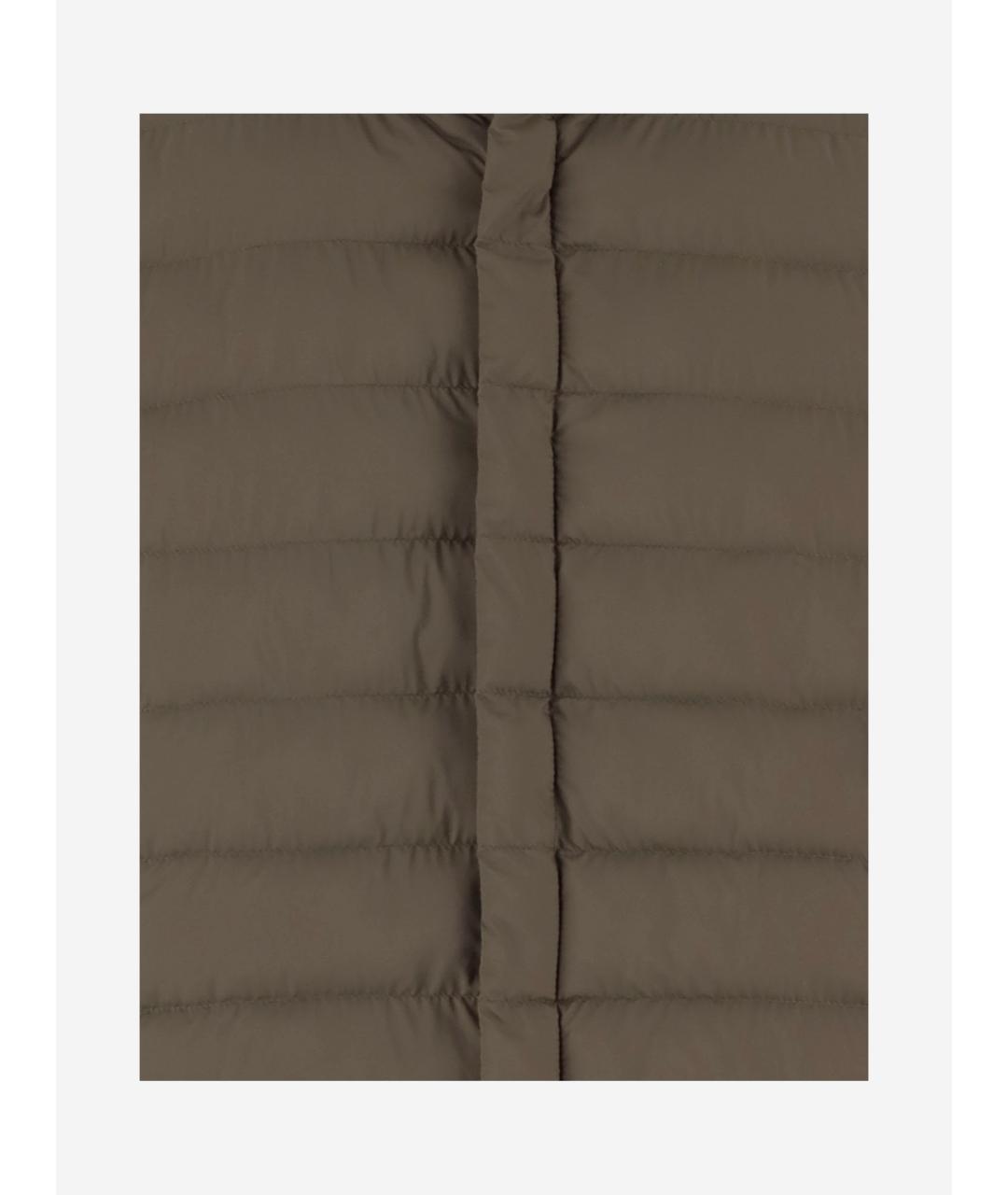 HERNO Зеленый полиамидовый жилет, фото 3