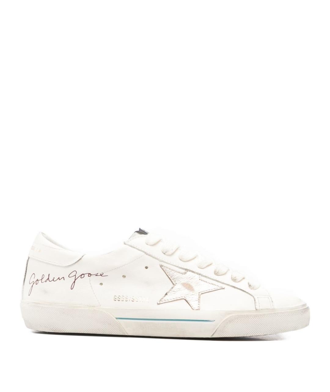 GOLDEN GOOSE DELUXE BRAND Мульти кожаные низкие кроссовки / кеды, фото 1