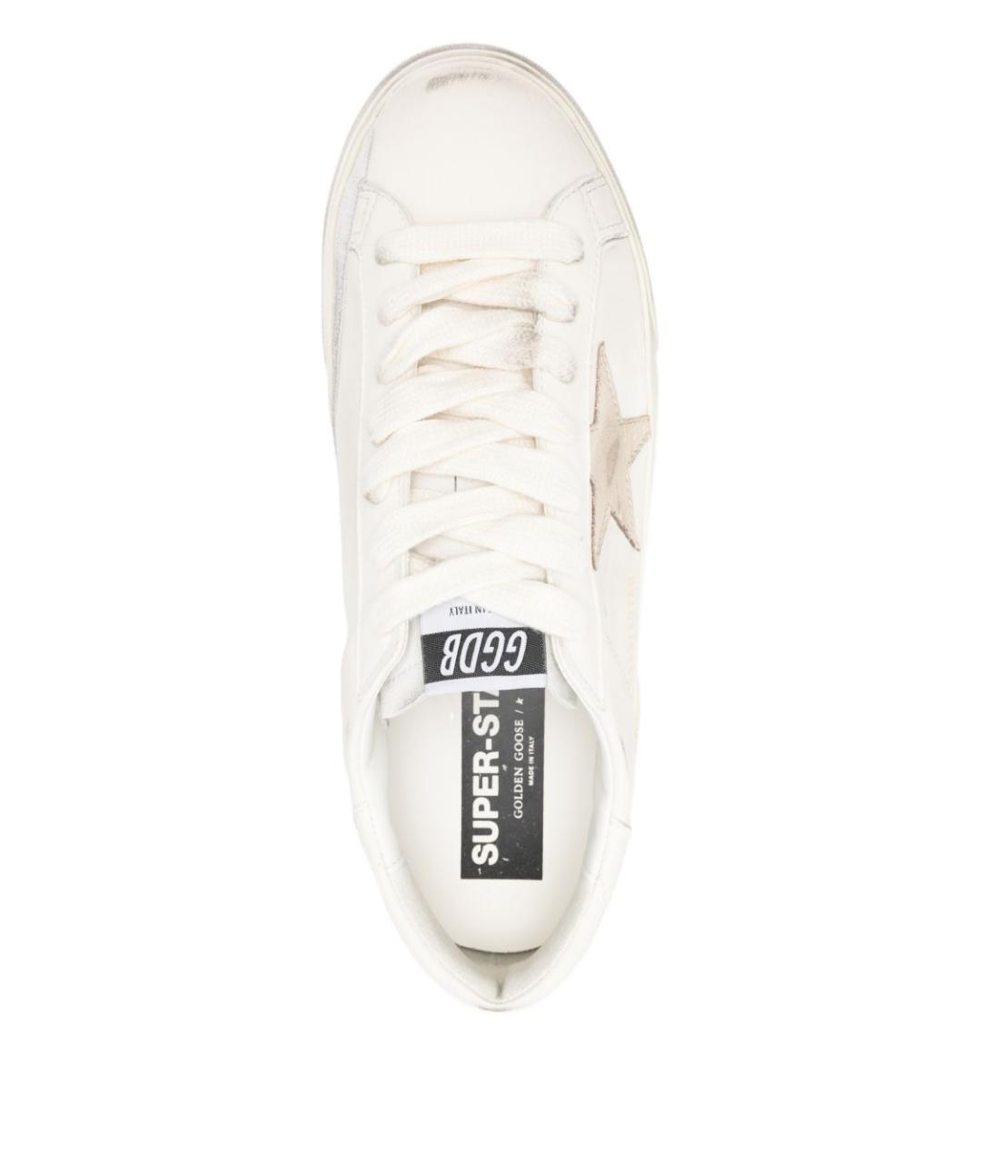 GOLDEN GOOSE DELUXE BRAND Мульти кожаные низкие кроссовки / кеды, фото 2