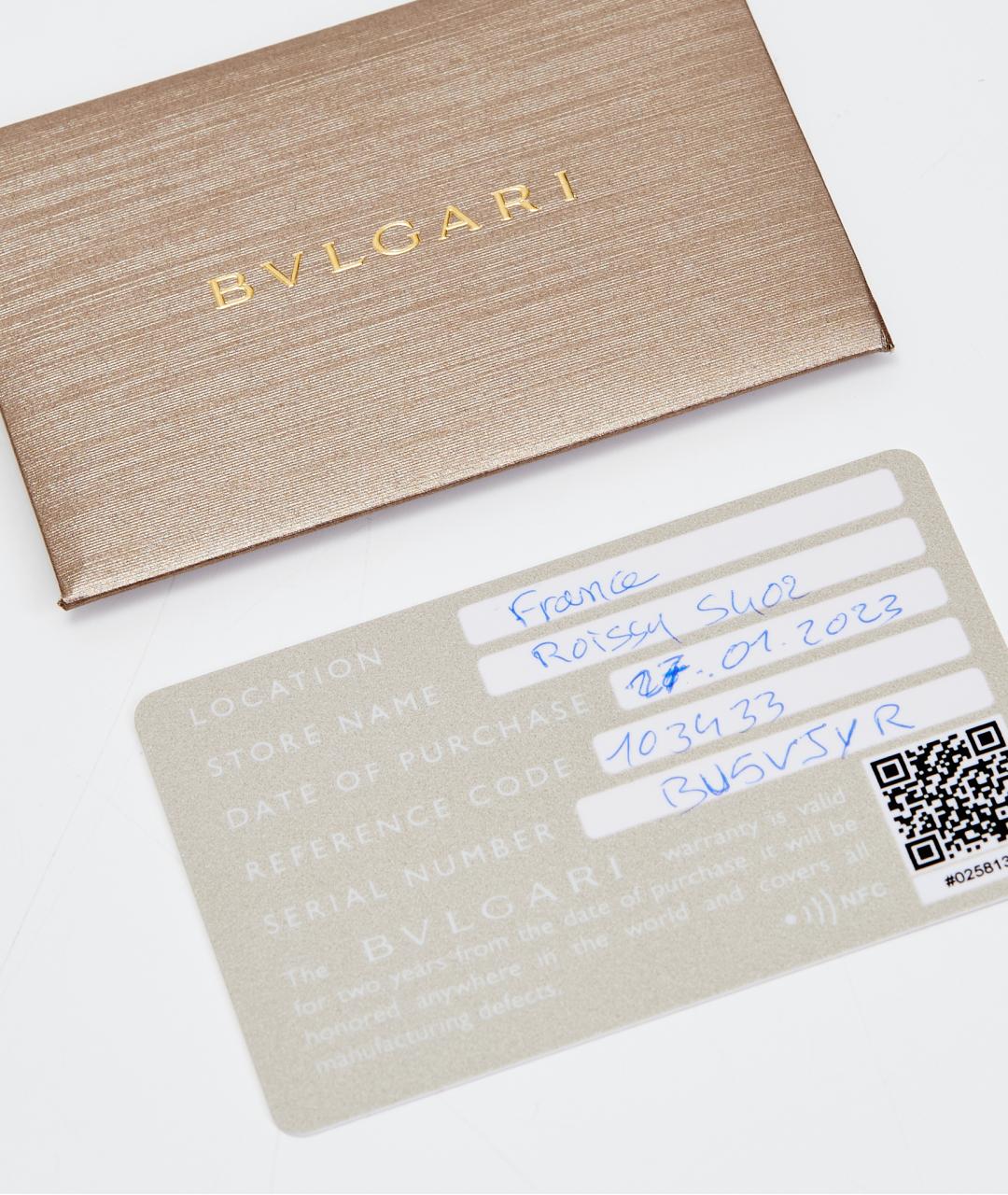 BVLGARI Серебряные металлические часы, фото 6