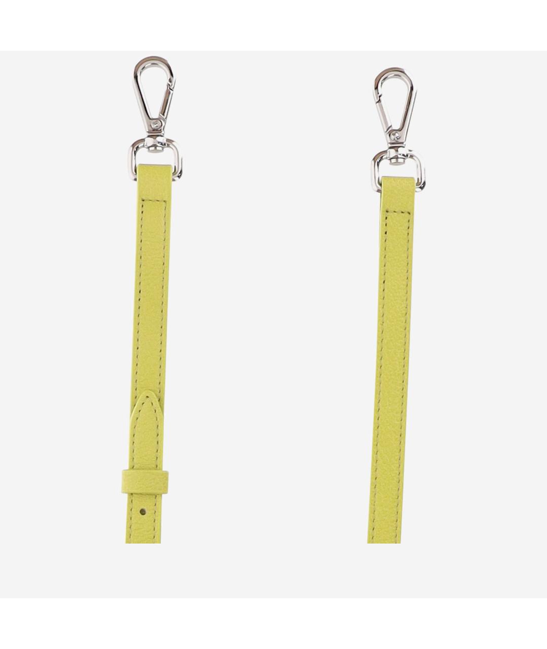 JACQUEMUS Зеленая кожаная сумка с короткими ручками, фото 4