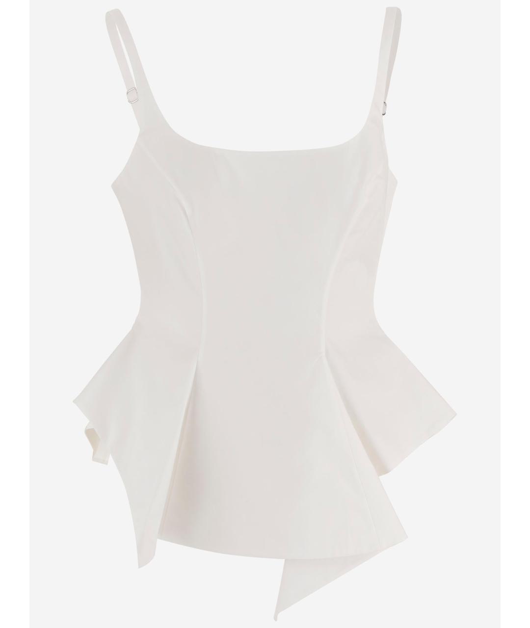 KHAITE Белая хлопковая майка, фото 4