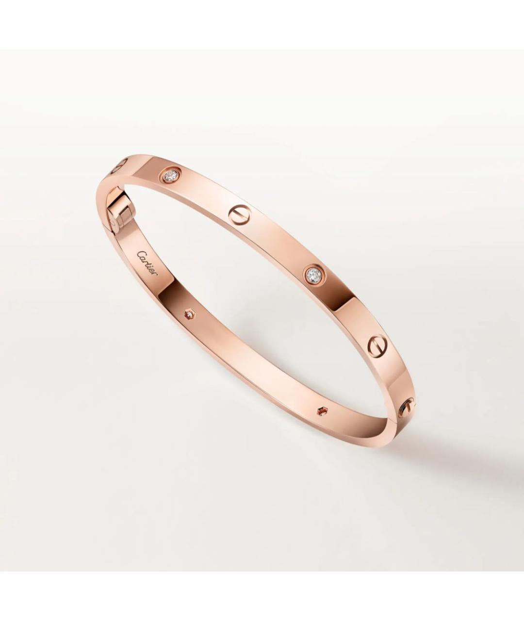 CARTIER Золотой браслет из розового золота, фото 3