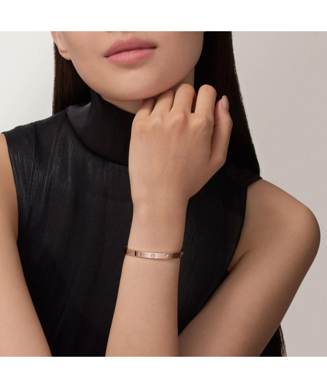 CARTIER Золотой браслет из розового золота, фото 4