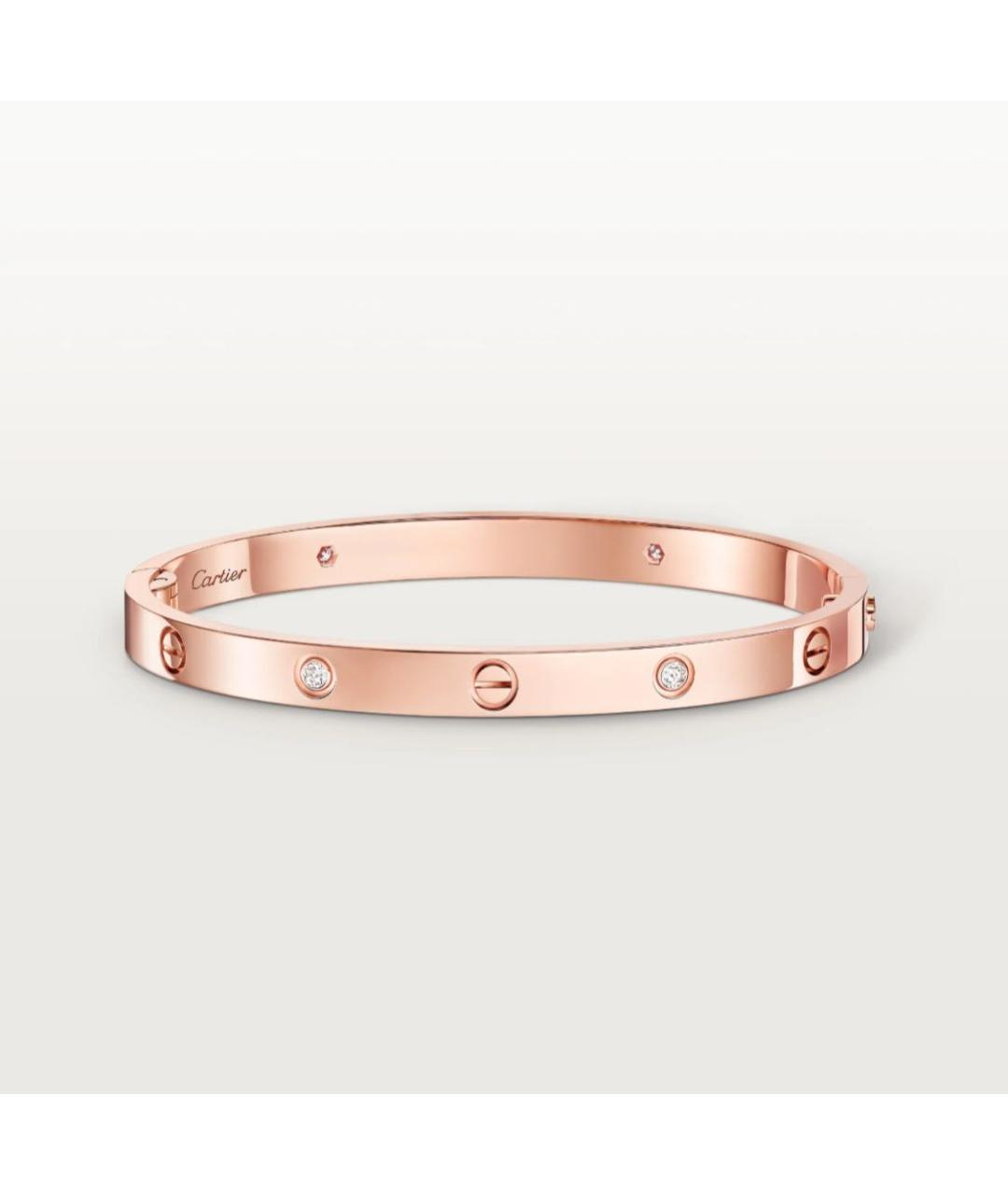 CARTIER Золотой браслет из розового золота, фото 9