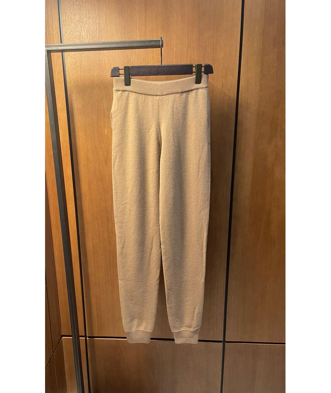 TOM FORD Бежевые кашемировые брюки узкие, фото 9