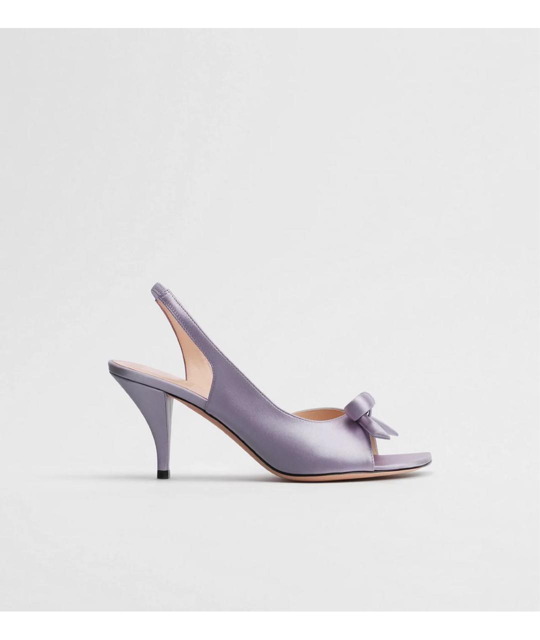 CHRISTIAN DIOR Фиолетовые босоножки, фото 5