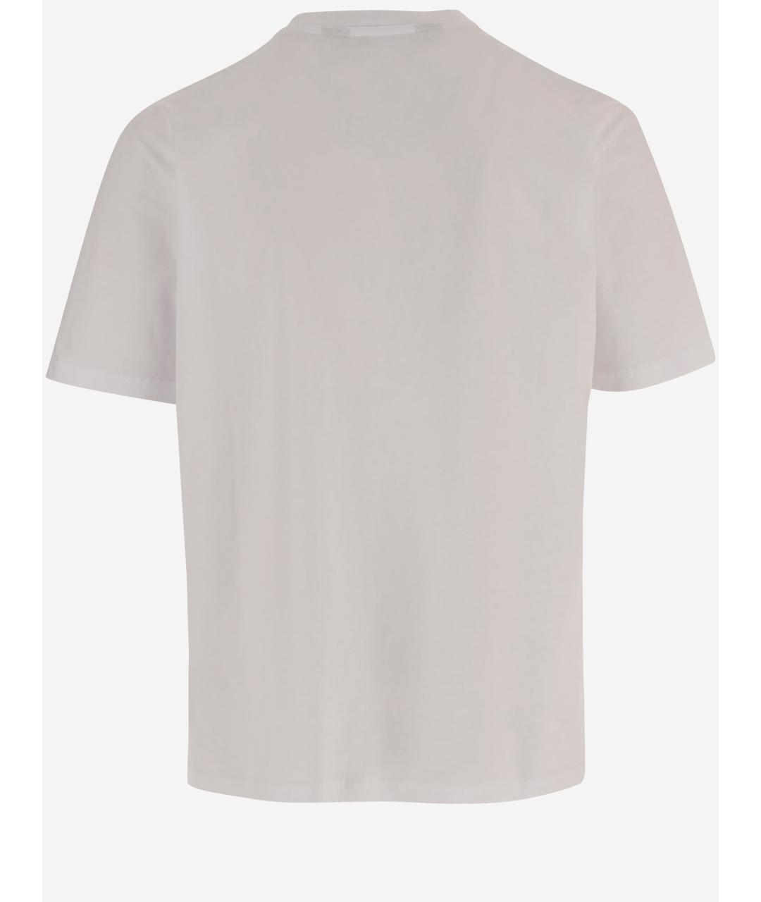 JUST CAVALLI Белая хлопковая футболка, фото 2