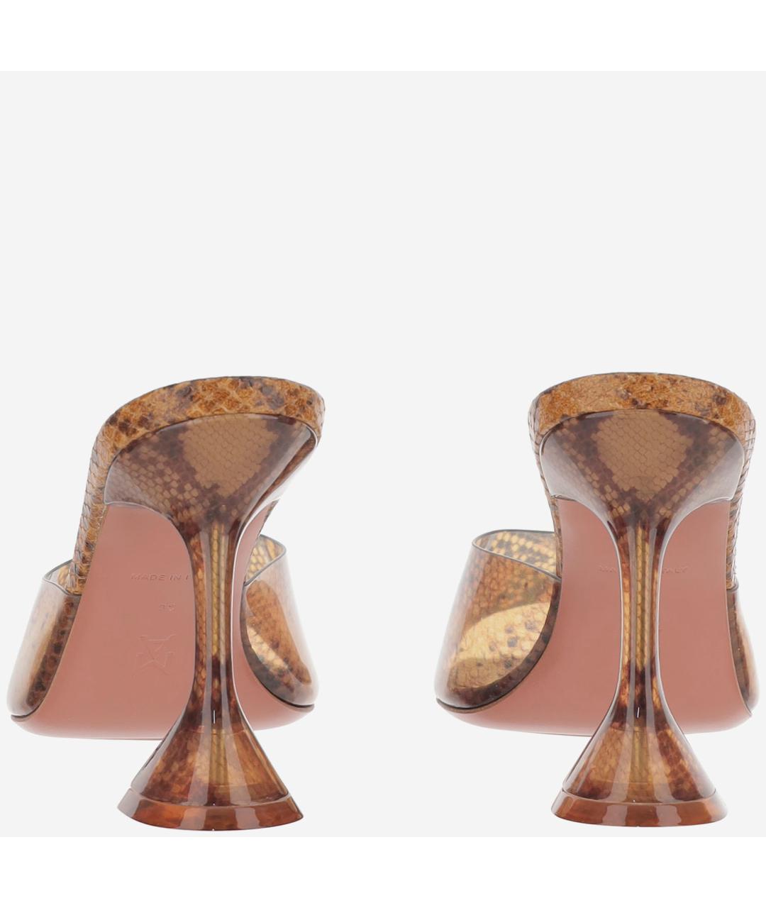 Amina Muaddi Мульти синтетические мюли, фото 3