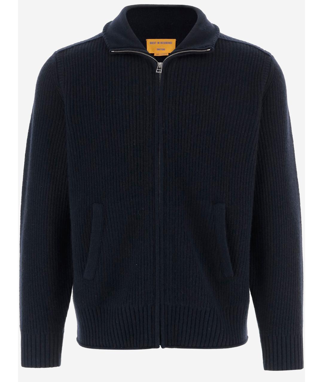 GUEST IN RESIDENCE Темно-синяя кашемировая куртка, фото 4