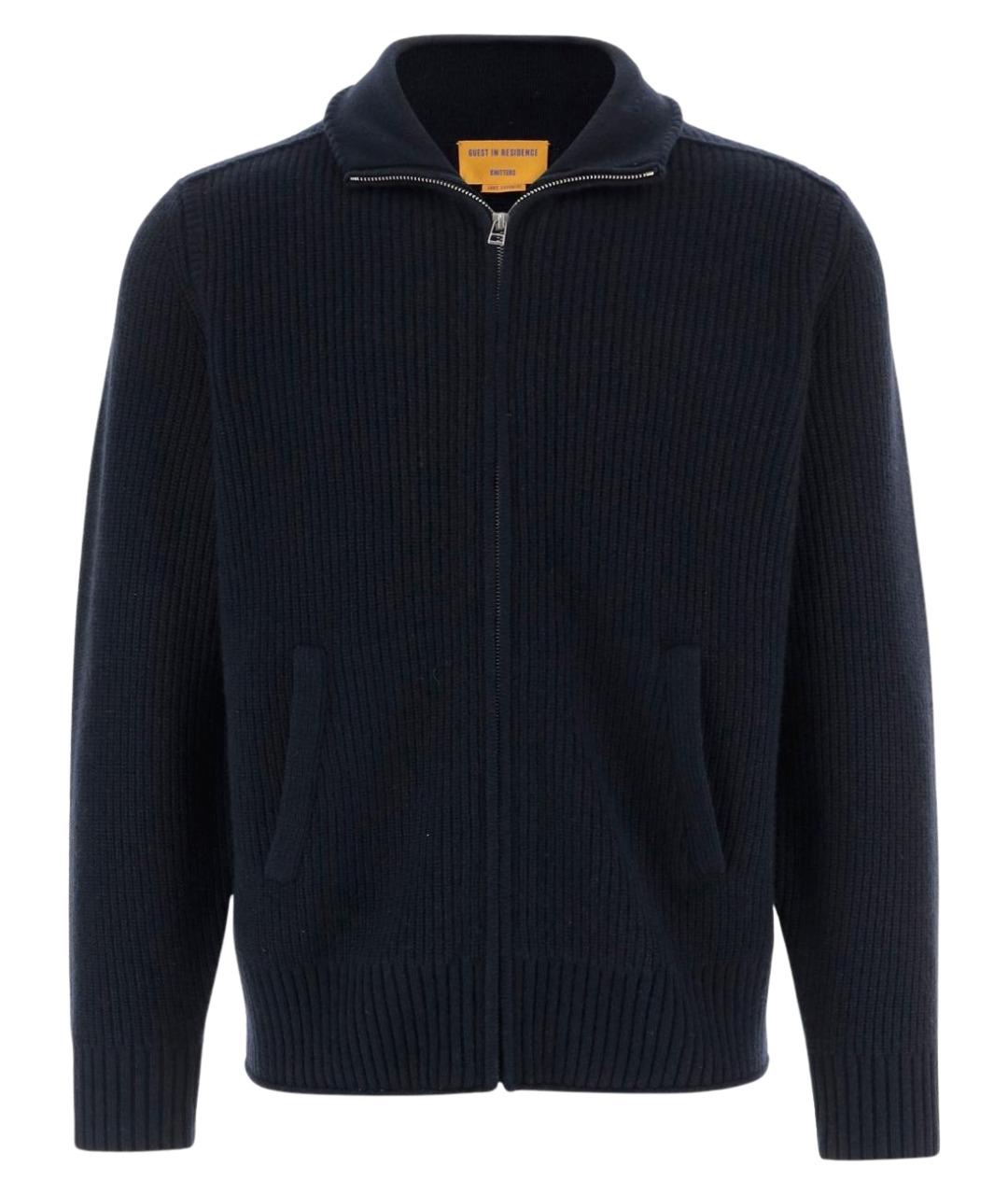 GUEST IN RESIDENCE Темно-синяя кашемировая куртка, фото 1