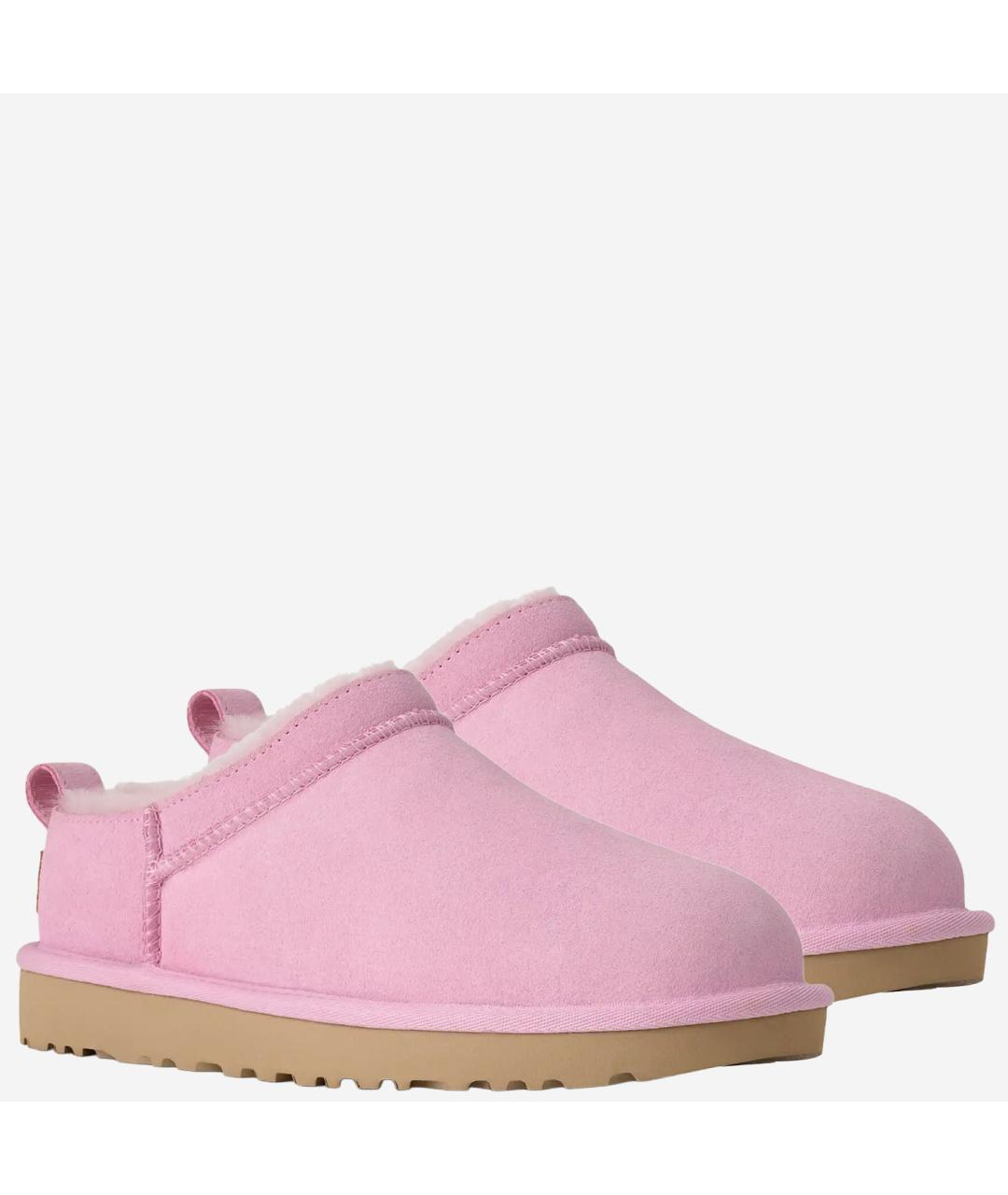 UGG AUSTRALIA Розовые замшевые ботинки, фото 2