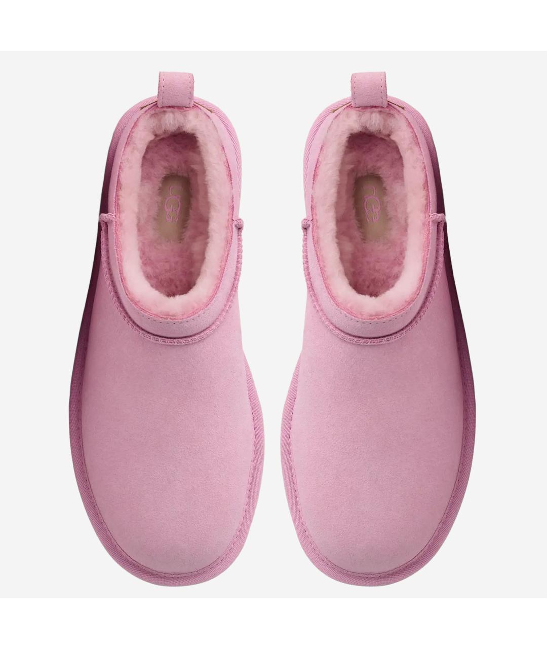 UGG AUSTRALIA Розовые замшевые ботинки, фото 4