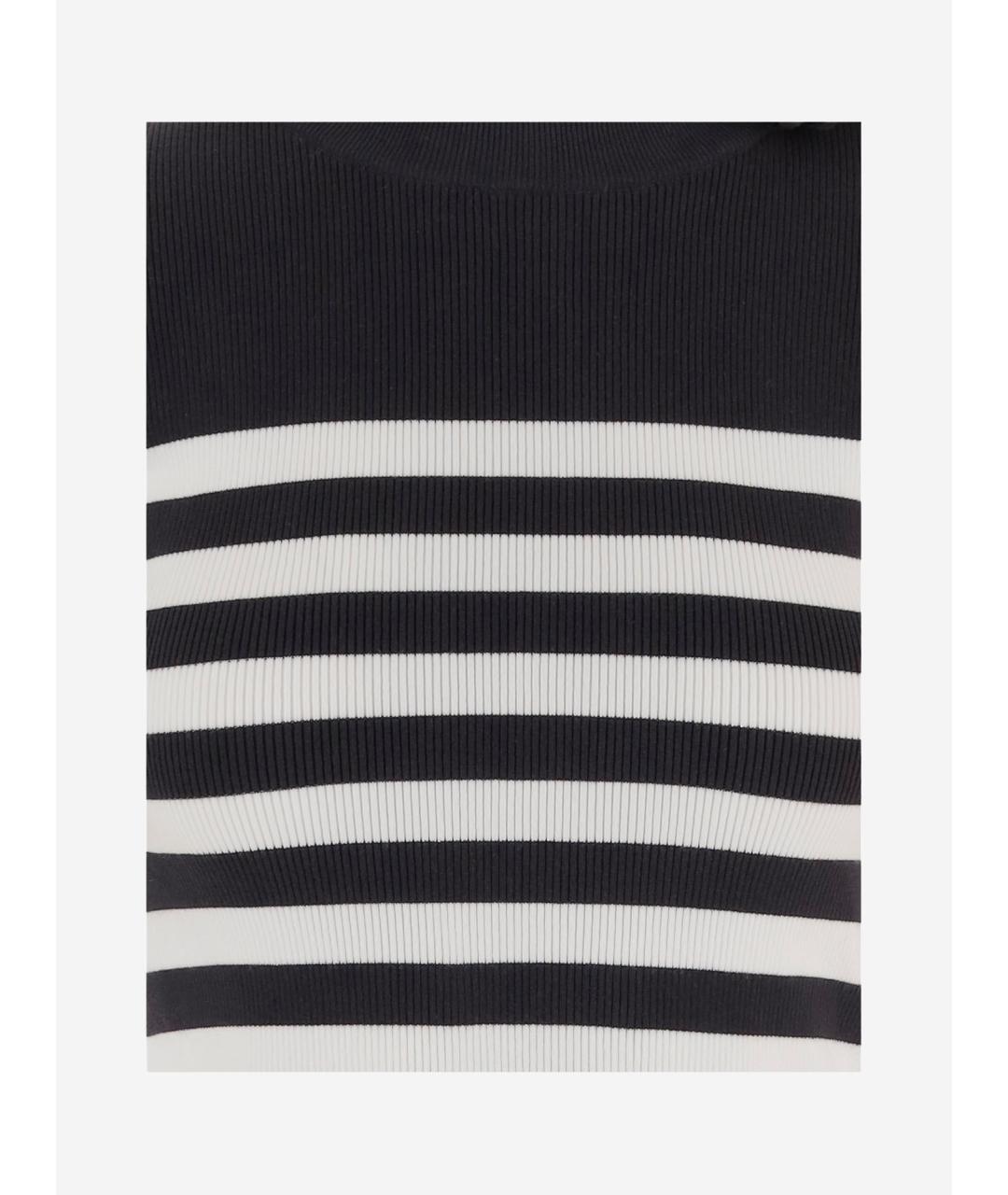 PATOU Черная хлопковая футболка, фото 3