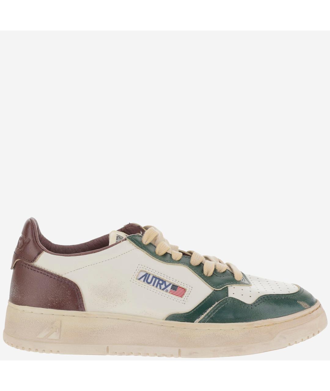 AUTRY Мульти кожаные низкие кроссовки / кеды, фото 6