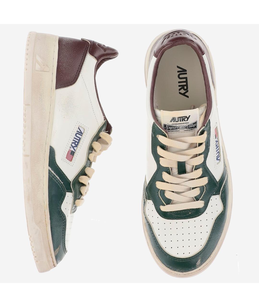 AUTRY Мульти кожаные низкие кроссовки / кеды, фото 2