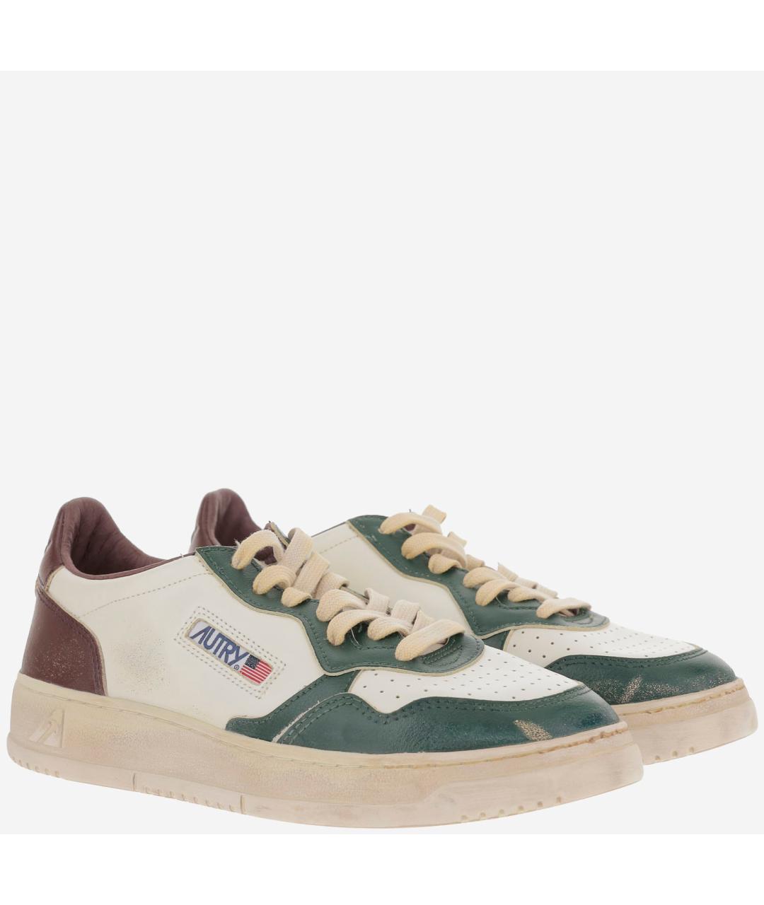 AUTRY Мульти кожаные низкие кроссовки / кеды, фото 3