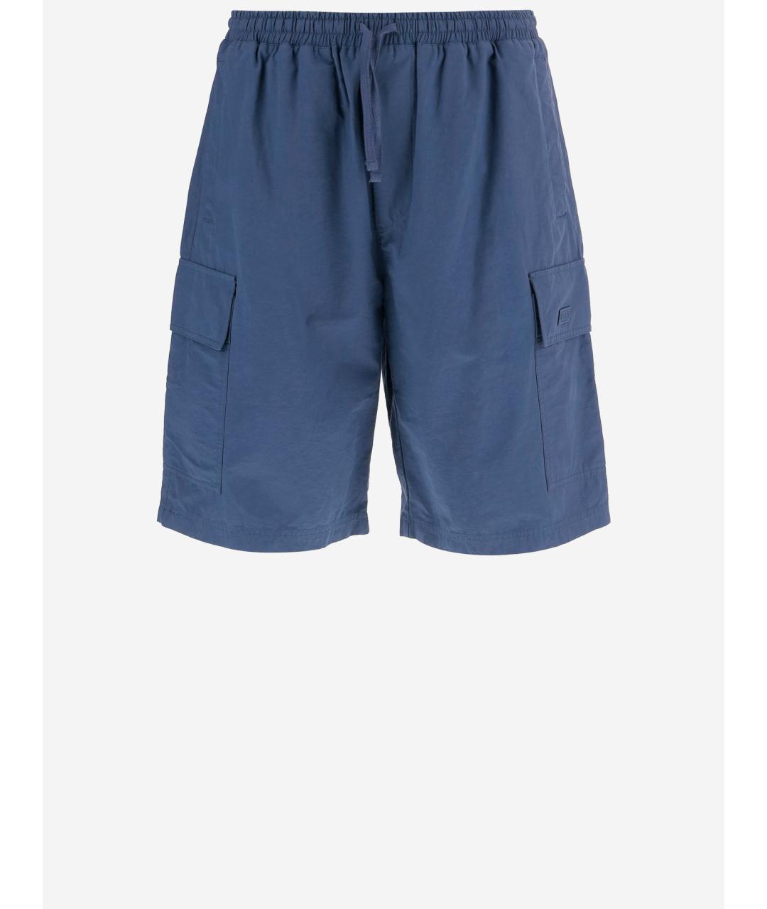 AUTRY Синие хлопковые шорты, фото 4