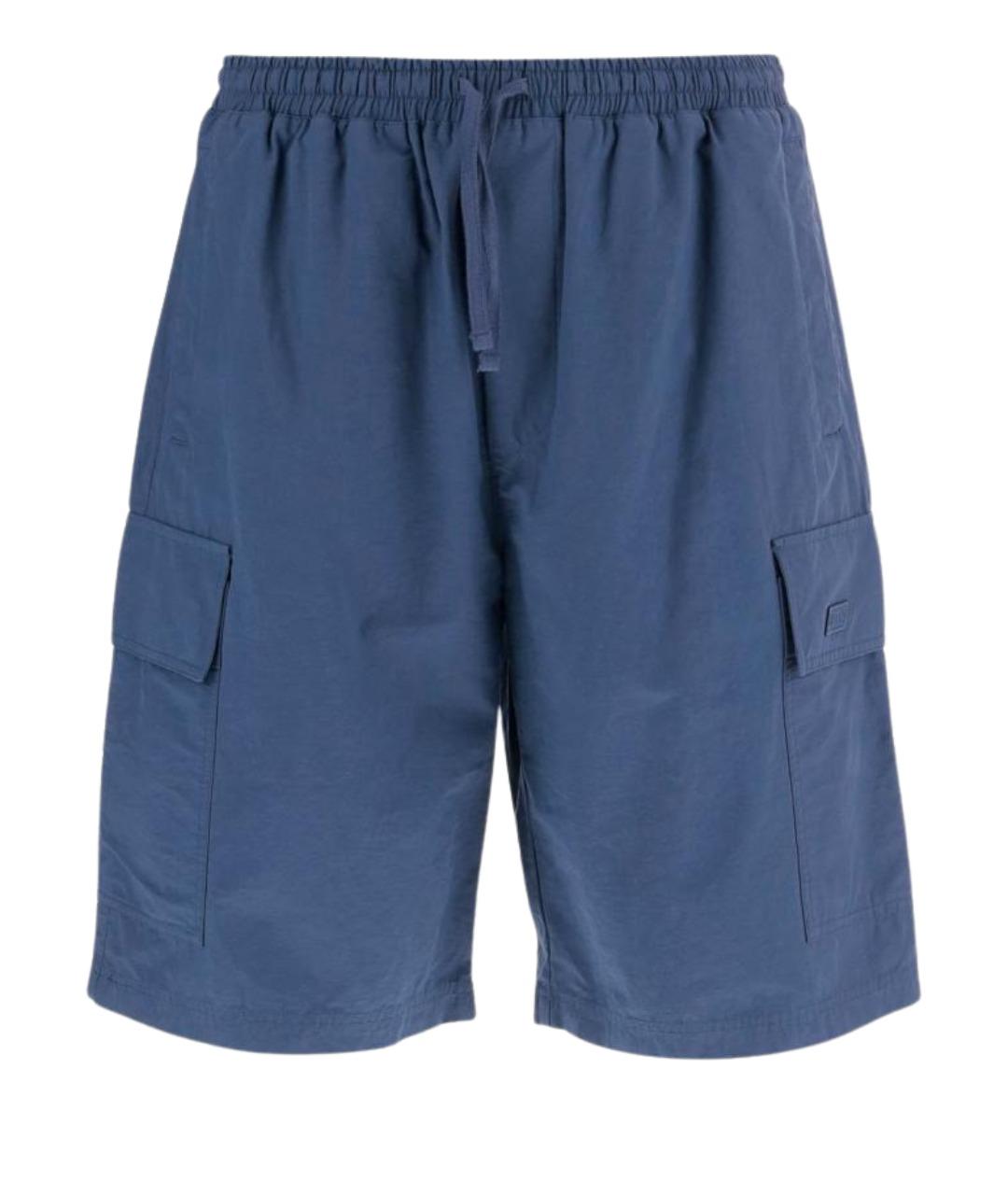 AUTRY Синие хлопковые шорты, фото 1