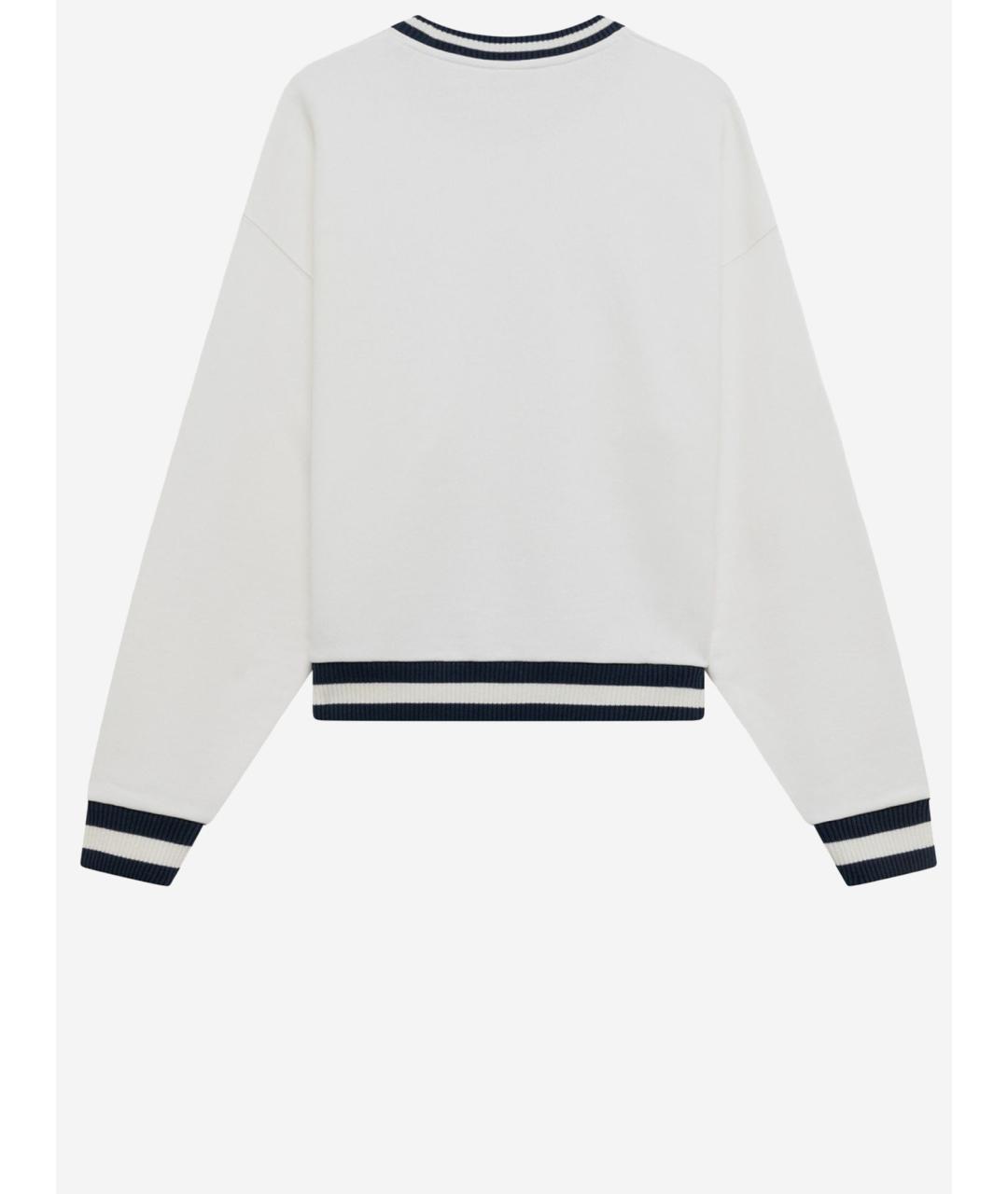 AUTRY Белый хлопковый джемпер / свитер, фото 2