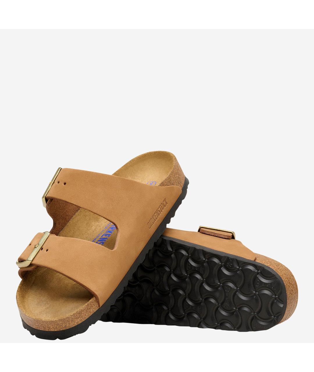 BIRKENSTOCK Коричневые замшевые сандалии, фото 5