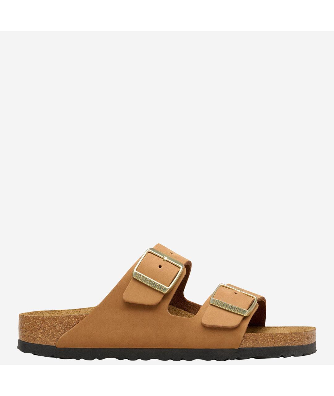 BIRKENSTOCK Коричневые замшевые сандалии, фото 6