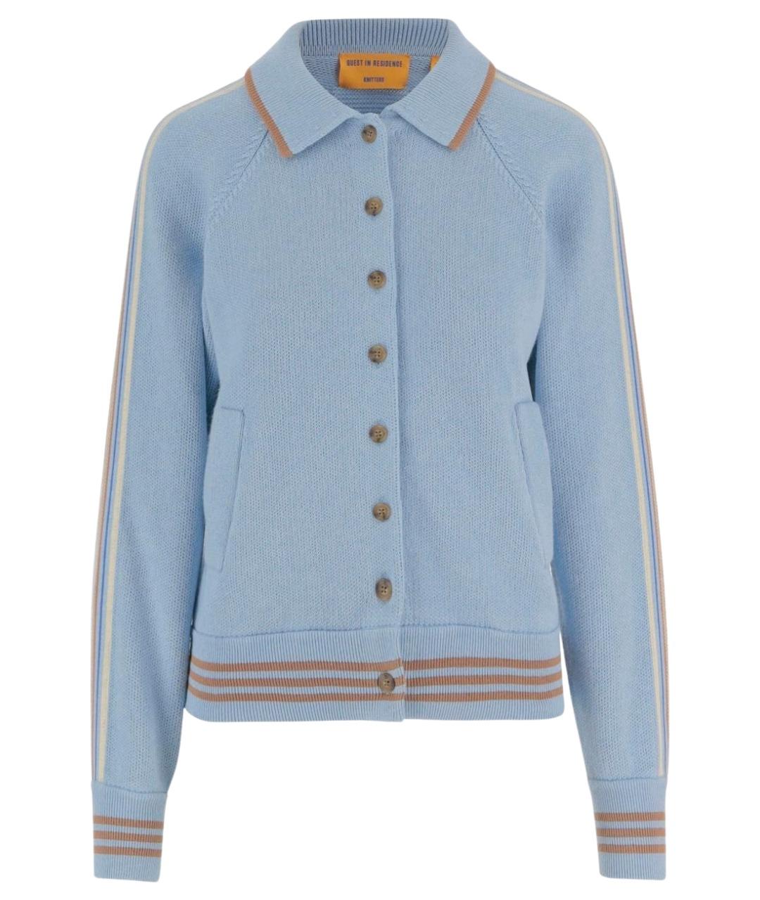 GUEST IN RESIDENCE Голубая хлопковая куртка, фото 1