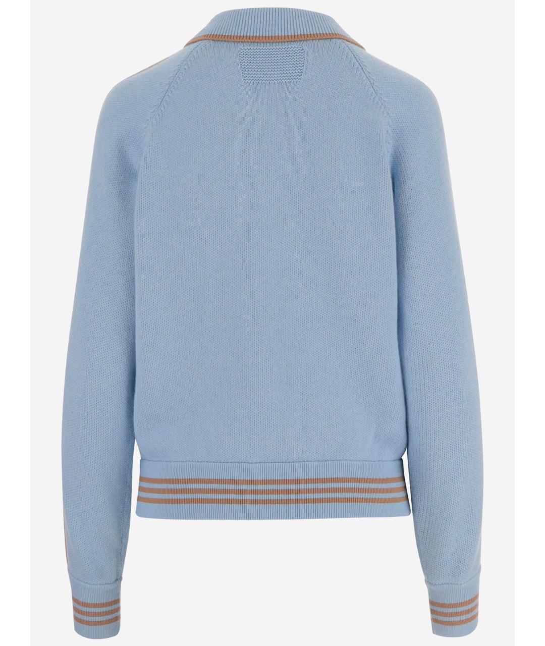 GUEST IN RESIDENCE Голубая хлопковая куртка, фото 2