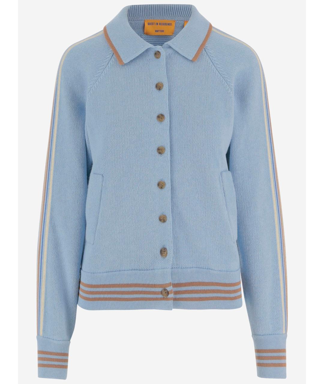 GUEST IN RESIDENCE Голубая хлопковая куртка, фото 4