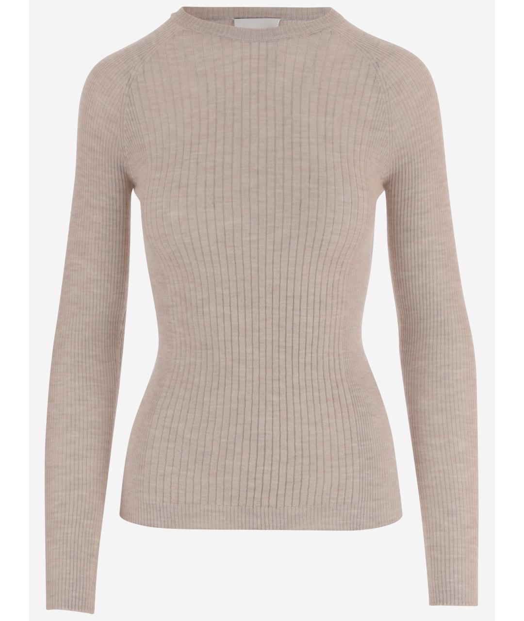 Sa Su Phi Бежевый кашемировый джемпер / свитер, фото 4