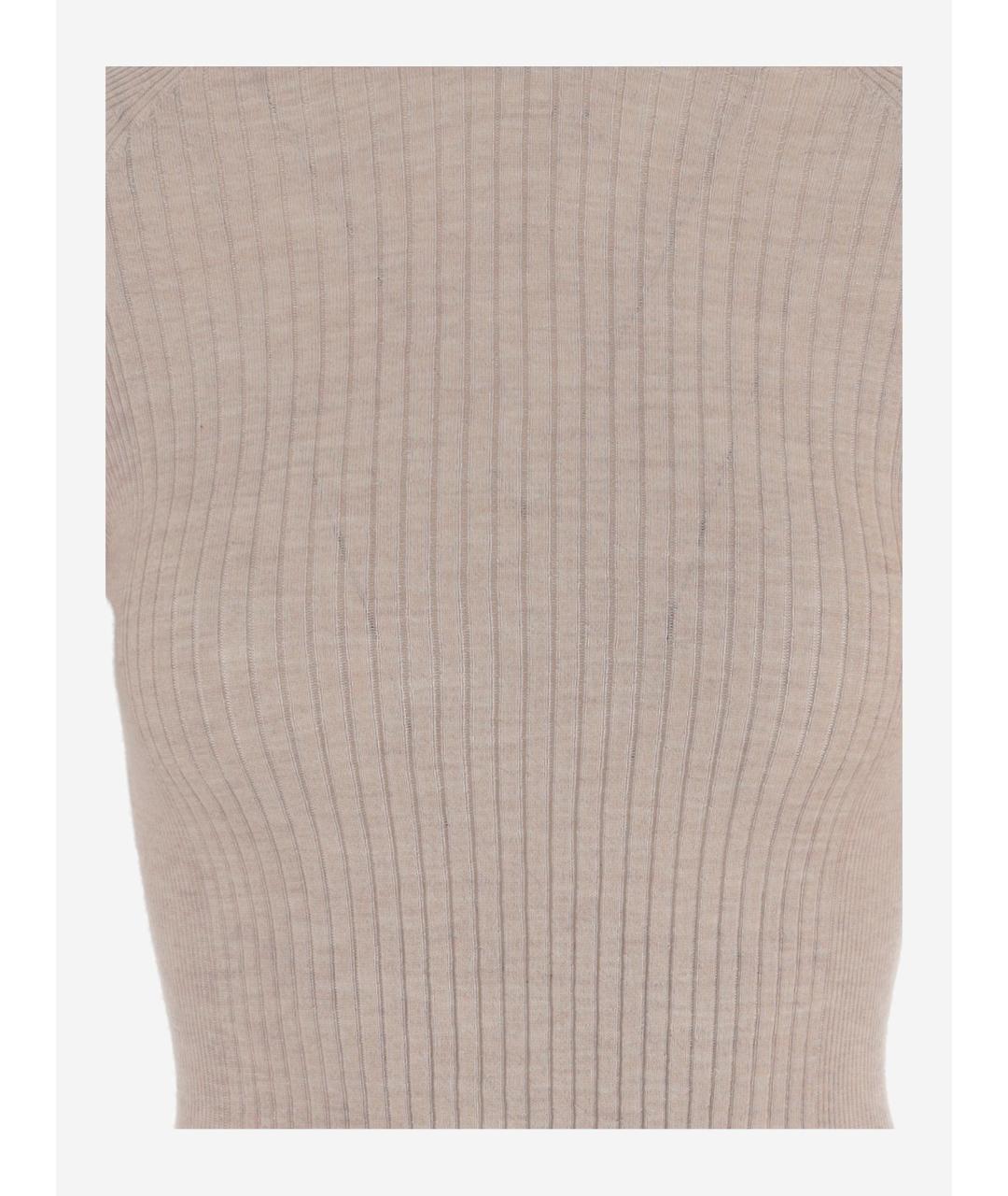 Sa Su Phi Бежевый кашемировый джемпер / свитер, фото 3