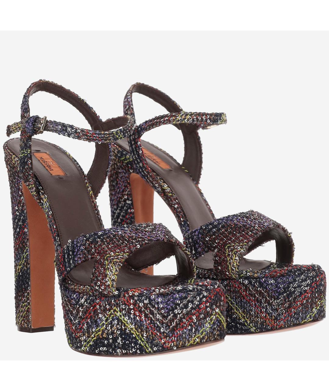MISSONI Мульти босоножки, фото 2