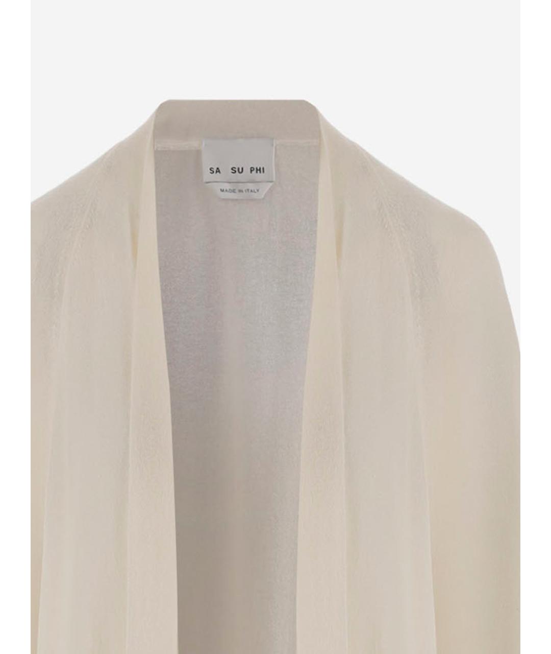 Sa Su Phi Бежевый кашемировый кардиган, фото 3