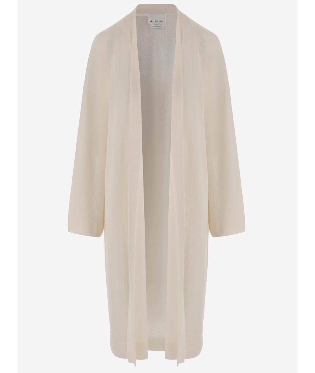 Sa Su Phi Бежевый кашемировый кардиган, фото 4
