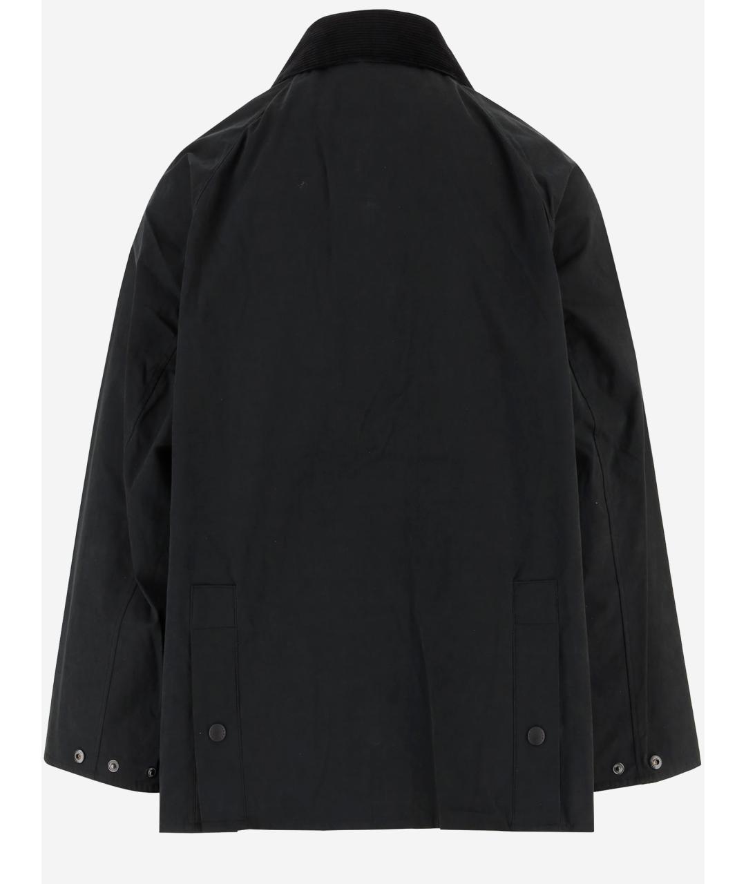 BARBOUR Черная хлопковая куртка, фото 2