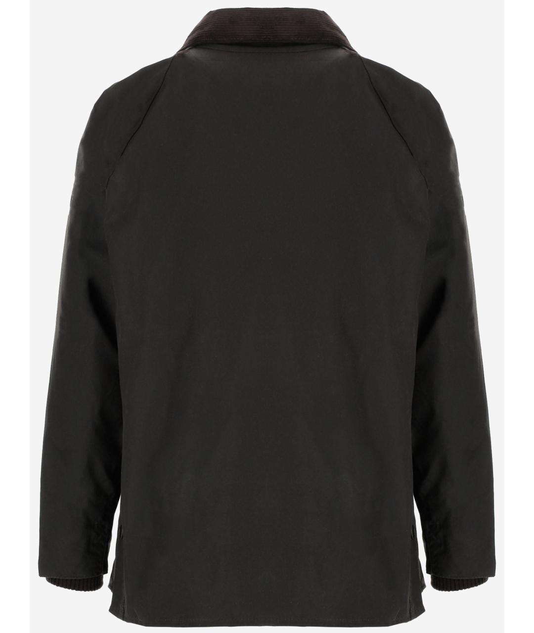 BARBOUR Зеленая хлопковая куртка, фото 2