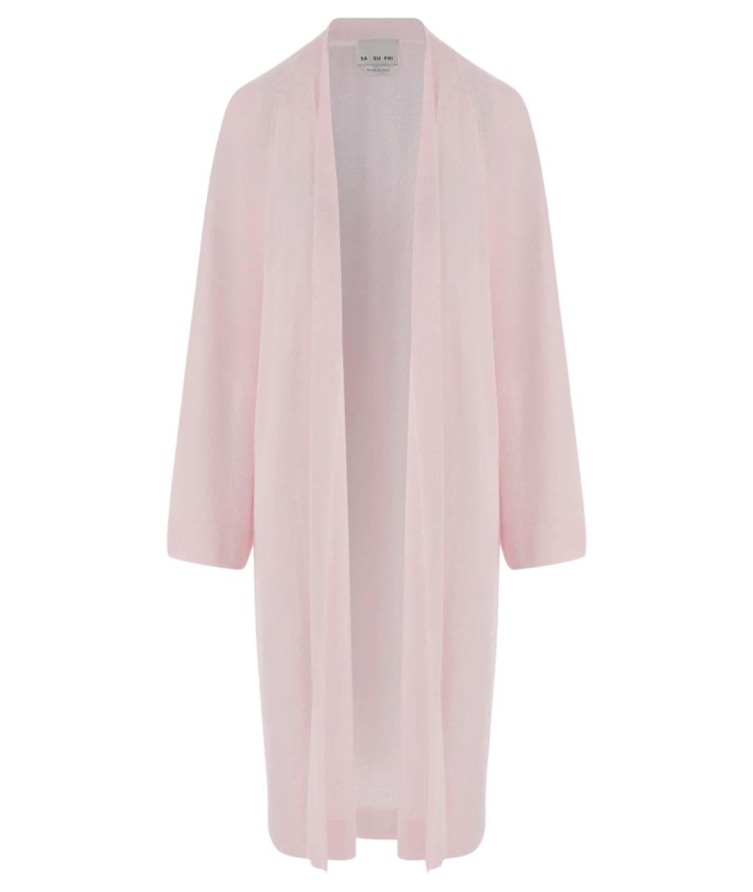 Sa Su Phi Розовый кашемировый кардиган, фото 1