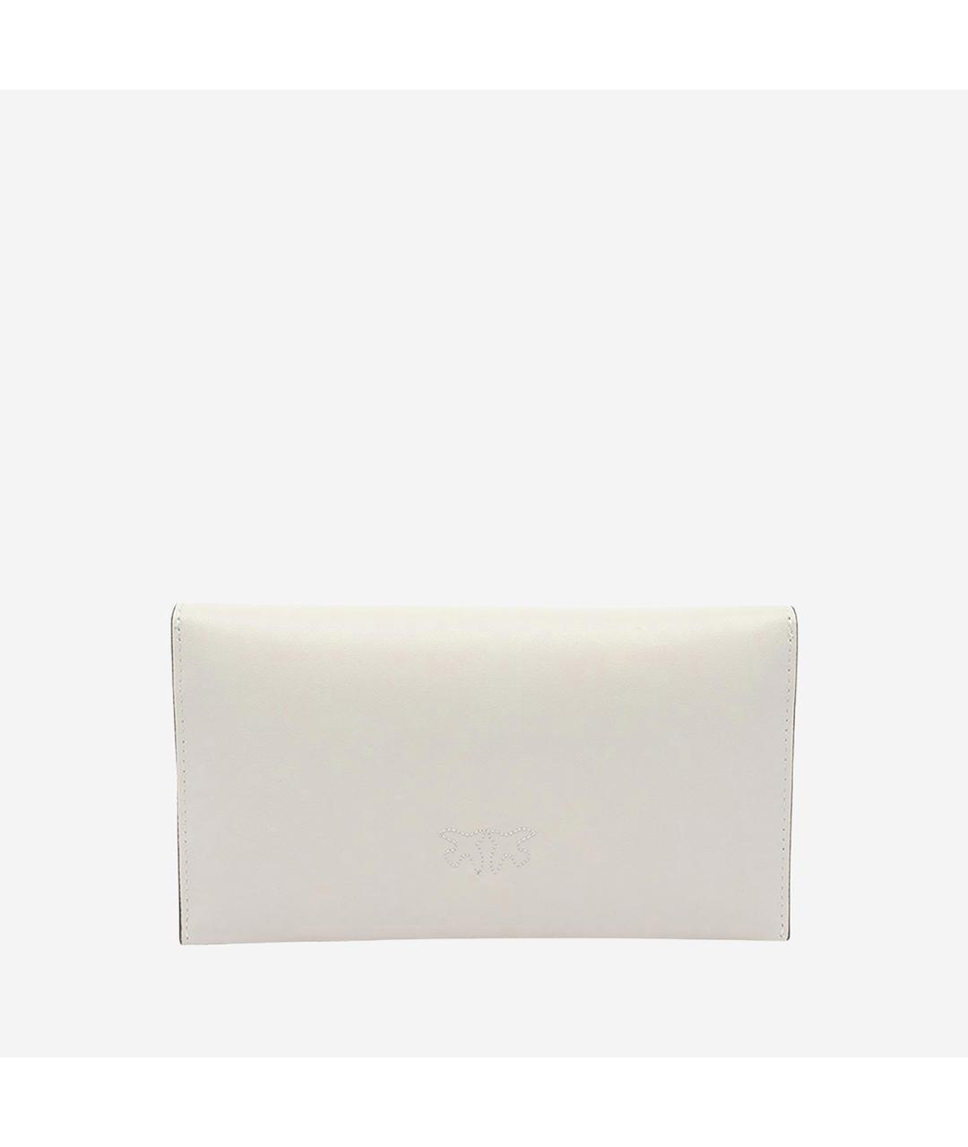 PINKO Белая кожаная сумка через плечо, фото 3