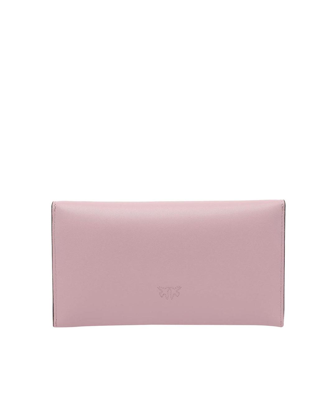 PINKO Розовая кожаная сумка через плечо, фото 3