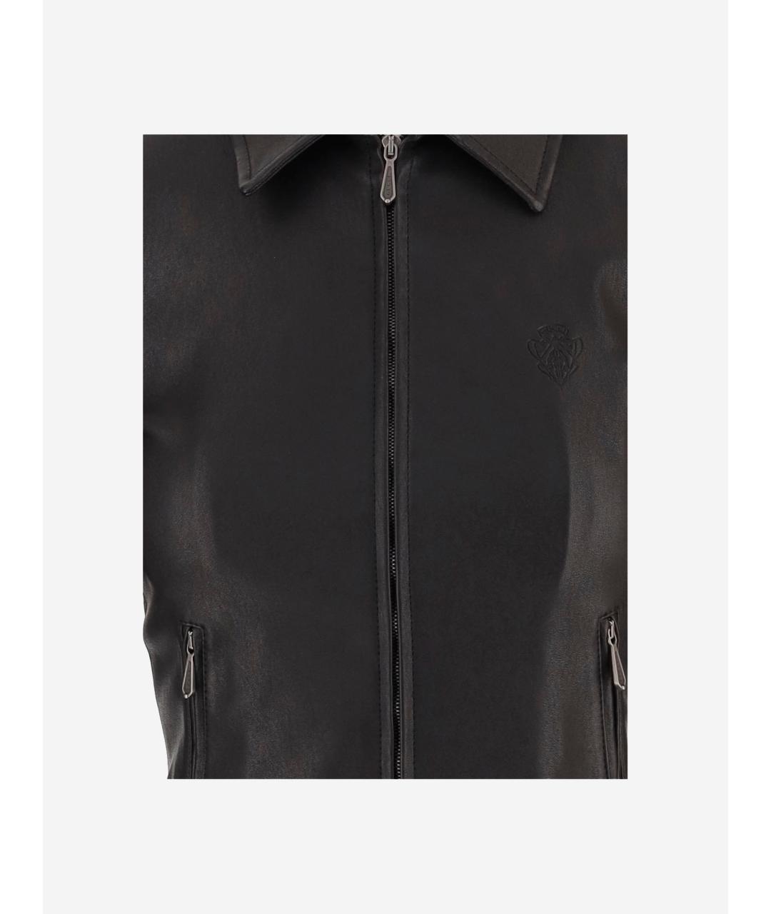 GUCCI Коричневая кожаная куртка, фото 3