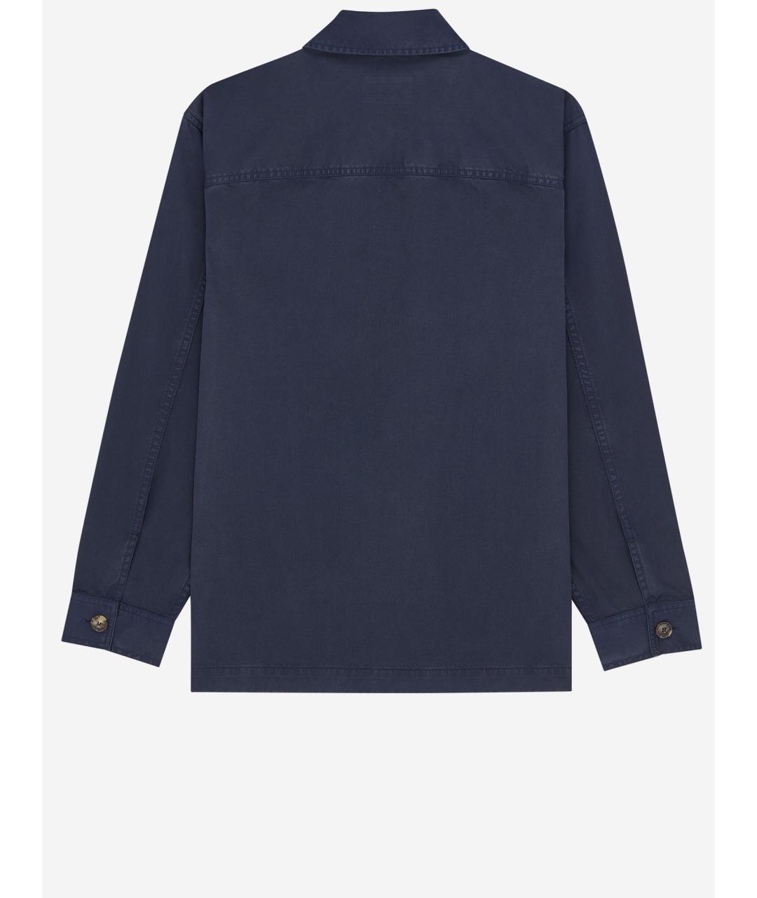 SAINT LAURENT Синяя хлопковая куртка, фото 2