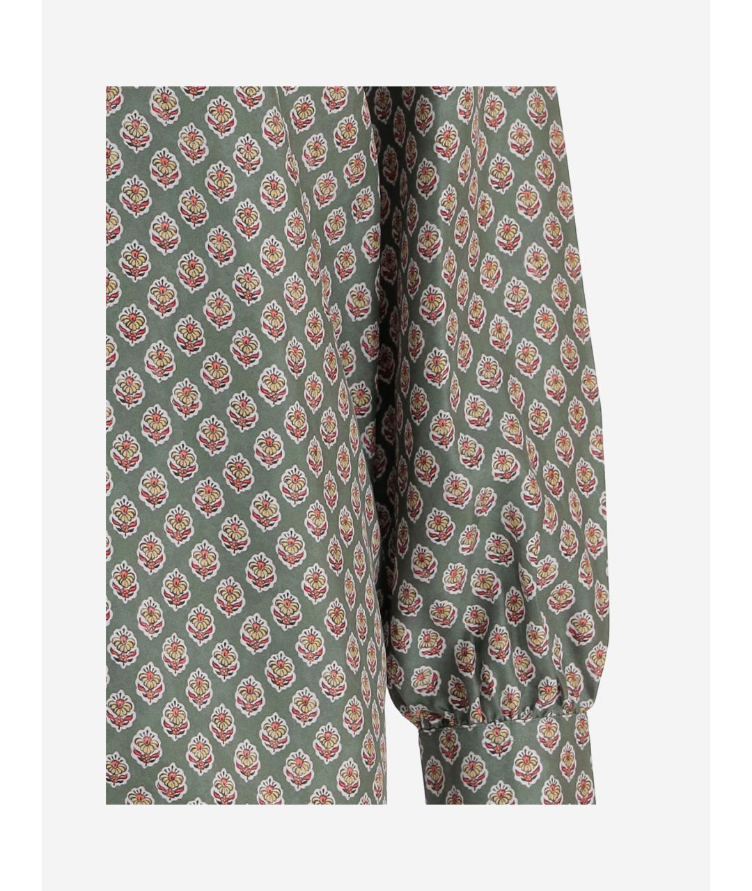 POLO RALPH LAUREN Зеленая шелковая рубашка, фото 3