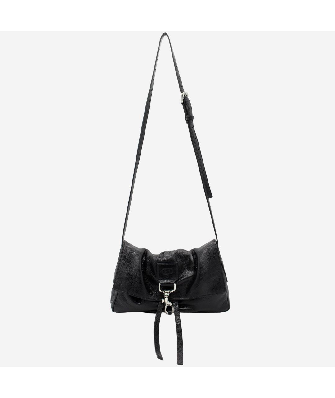 RADICA STUDIO Черная кожаная сумка через плечо, фото 5