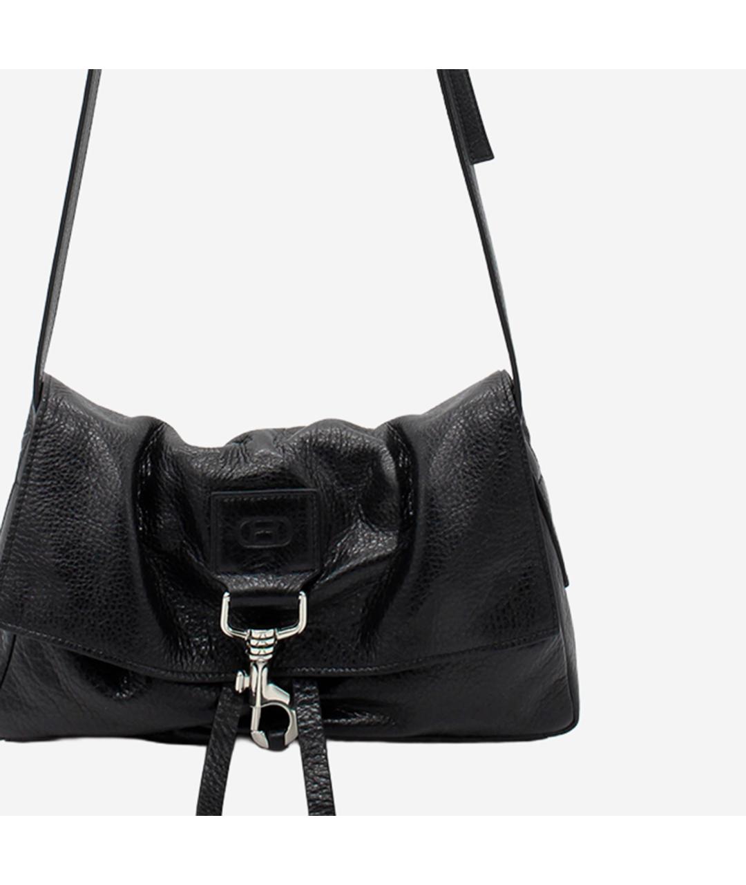RADICA STUDIO Черная кожаная сумка через плечо, фото 4