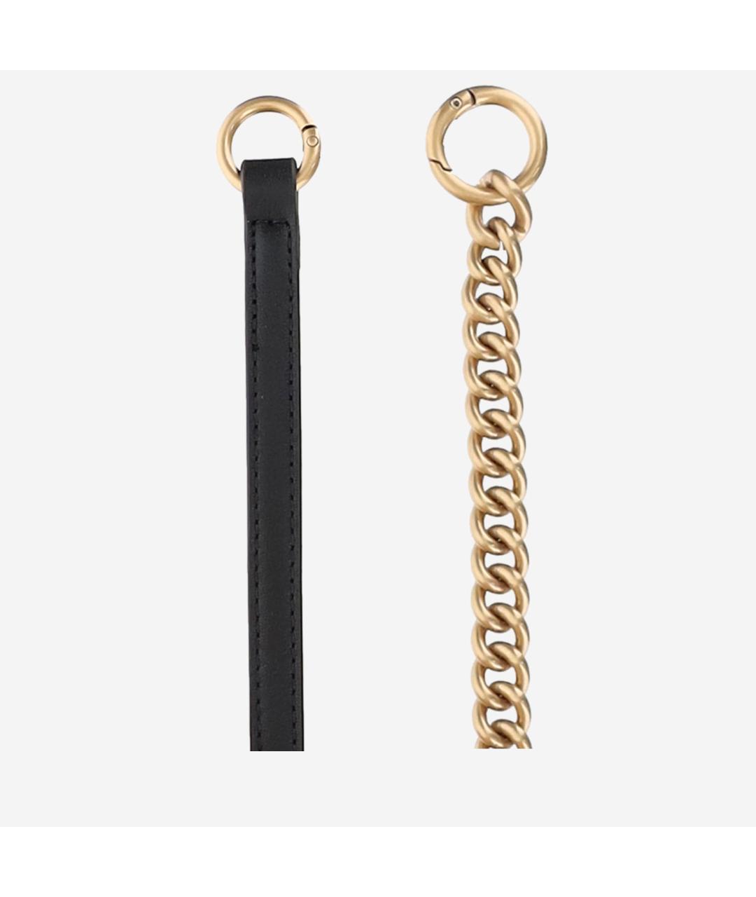 PINKO Черная кожаная сумка через плечо, фото 4