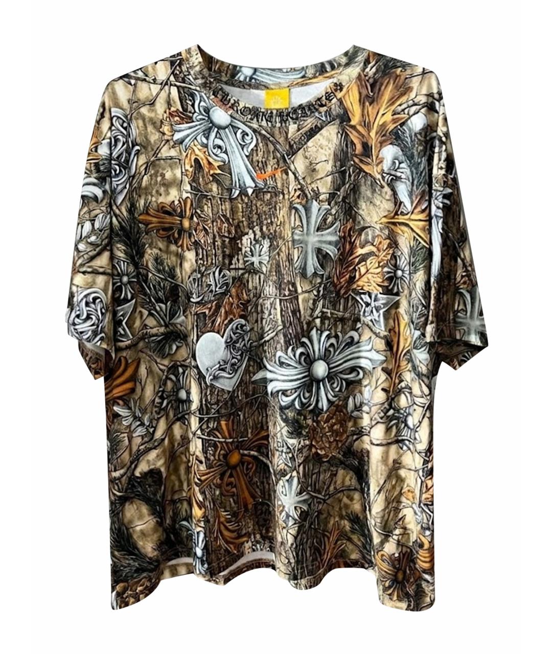 CHROME HEARTS Мульти синтетическая футболка, фото 1