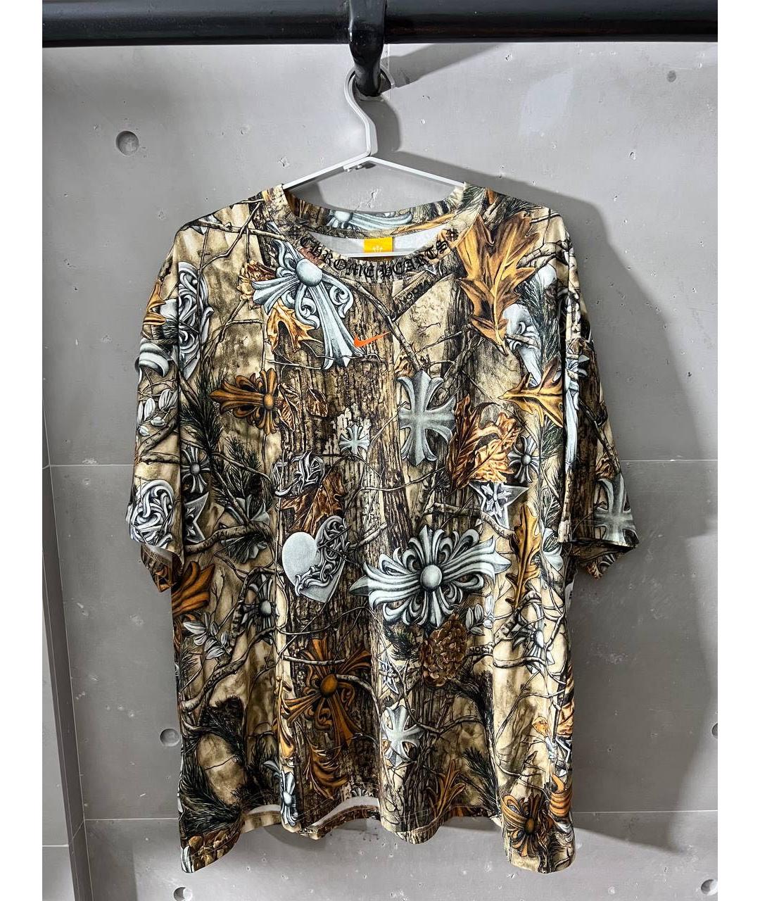 CHROME HEARTS Мульти синтетическая футболка, фото 3