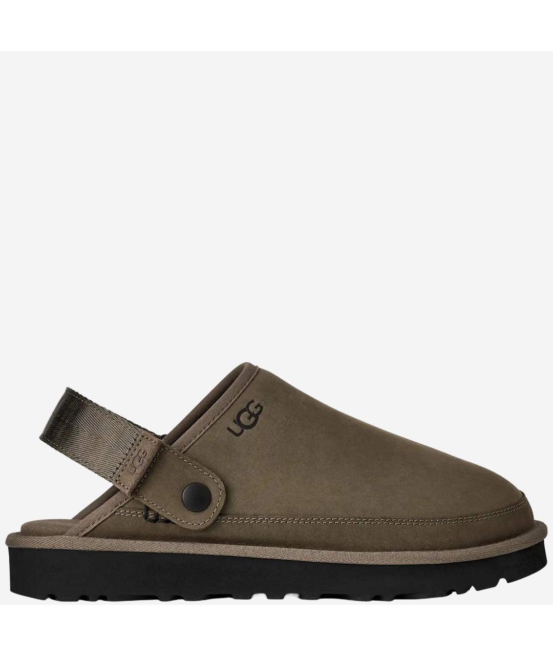 UGG AUSTRALIA Хаки замшевые сандалии, фото 6